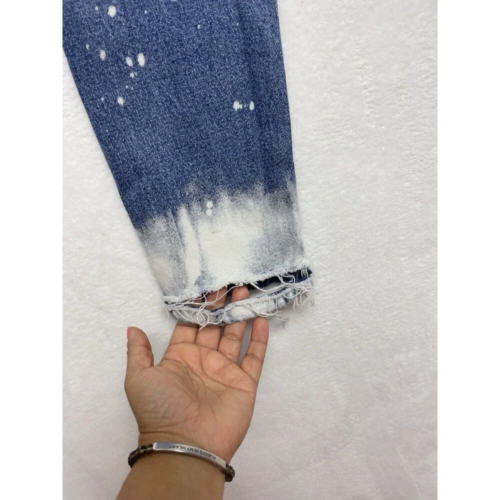 Off-White C/O Virgil Abloh Main Label Men’s Skinny Jeans Size 30 Made In Italy